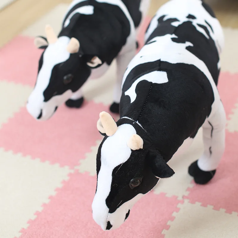

Model Cow Doll Plush Toy Calf Doll Kindergarten Teaching Props Children Birthday Gift