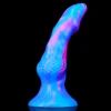 3 Styles Colorful Animal Wolf Dildo Massage Anal Sex Toys For Men Women Fake Penis Consoladores Femenino Anal Dildos Anus Orgasm 1