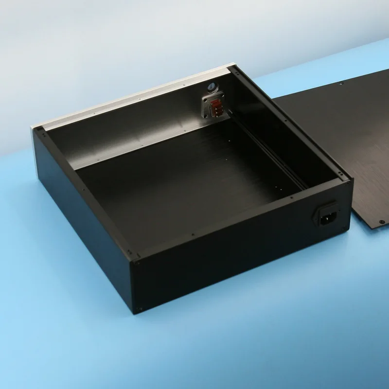 Size W320 H92 D308 DIY Aluminum Chassis Amplifier Case Preamp Enclosure DAC Box BZ3209