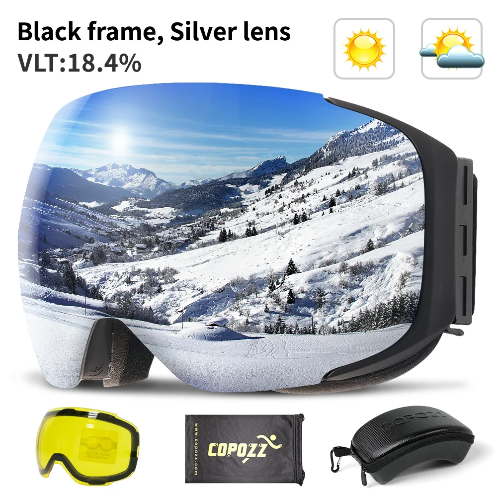 Silver goggles set