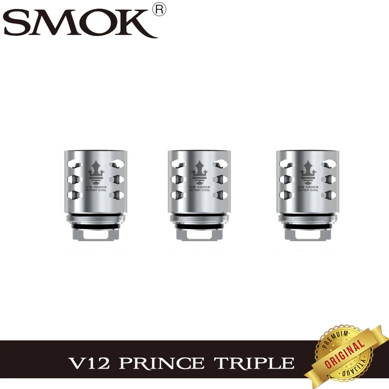 Оригинальный испаритель головки SMOK V12 Prince испарителя для атомайзера TFV12