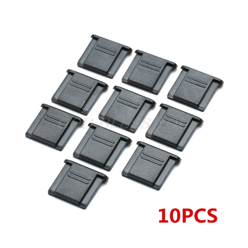 10PCS Flash Hot Shoe Protection Cover BS-1 For Canon Nikon Olympus ...