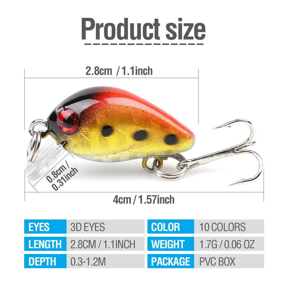 DONQL 10Pcsset Minnow Crank Fishing Lures Artificial Lifelike Plastic Hard Bait Wobblers Topwater Crankbaits Fishing Lure Kit微信图片_20190630112427 (5)