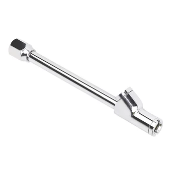 

Useful Inflatable Tool Head 1/4\" Compressor Metal Silver For truck RV bus Accessory