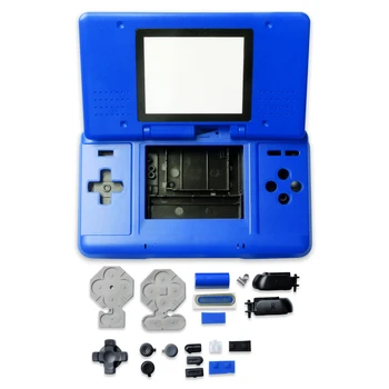 Funda protectora de carcasa con botones para Nintendo DS, repuestos para consolas de juegos, funda protectora a prueba de polvo para piezas de reparación NDS