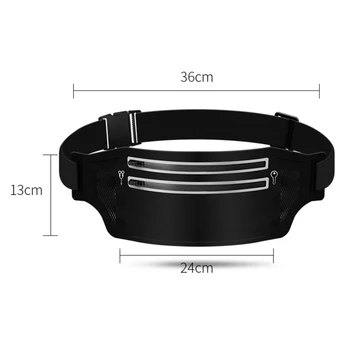 

Unisex Cycling Pack Gym Bags Multifunction Running Bag Ultralight Waterproof Reflective Waist Band Bag Pack