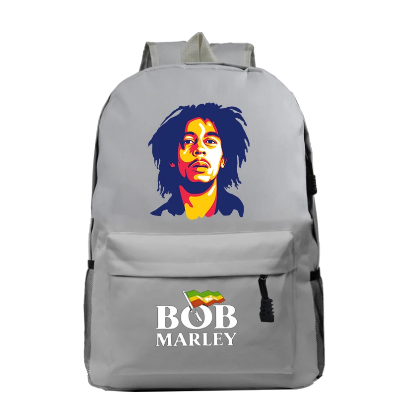 Bob Marley Legend рюкзак для подростков, брезентовые школьные сумки для женщин и мужчин, рюкзак для ноутбука, детские сумки для книг, Модный повседневный рюкзак для путешествий - Цвет: 18