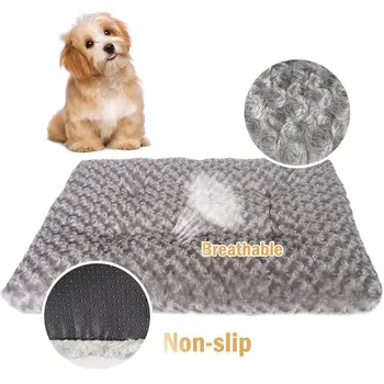 

Soft Pet Dog Blanket Cat Bed Mat Long Plush Warm Double Layer Fluffy Deep Sleeping Cover for Small Medium Large Dogs Mattress