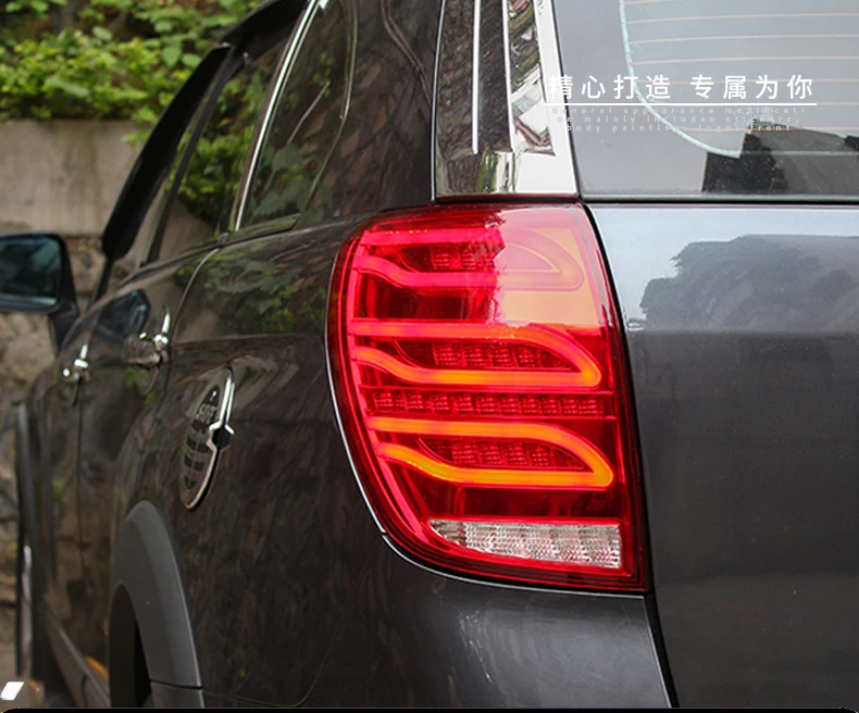 Автомобильный задний светильник для Chevrolet Captiva задний светильник s 2008- светодиодный потолочный светильник сигнал поворота и светодиодный тормозной светильник