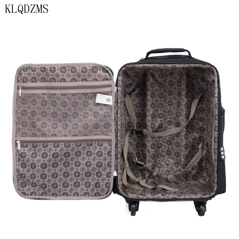KLQDZMS Multifunction Boarding Suitcase Travel Oxford Waterproof Casters 16inch Men Large Capacity Spinner Rolling Luggage KLQDZMS Multifunction Boarding Suitcase Travel Oxford Waterproof Casters 16inch Men Large Capacity Spinner Rolling Luggage