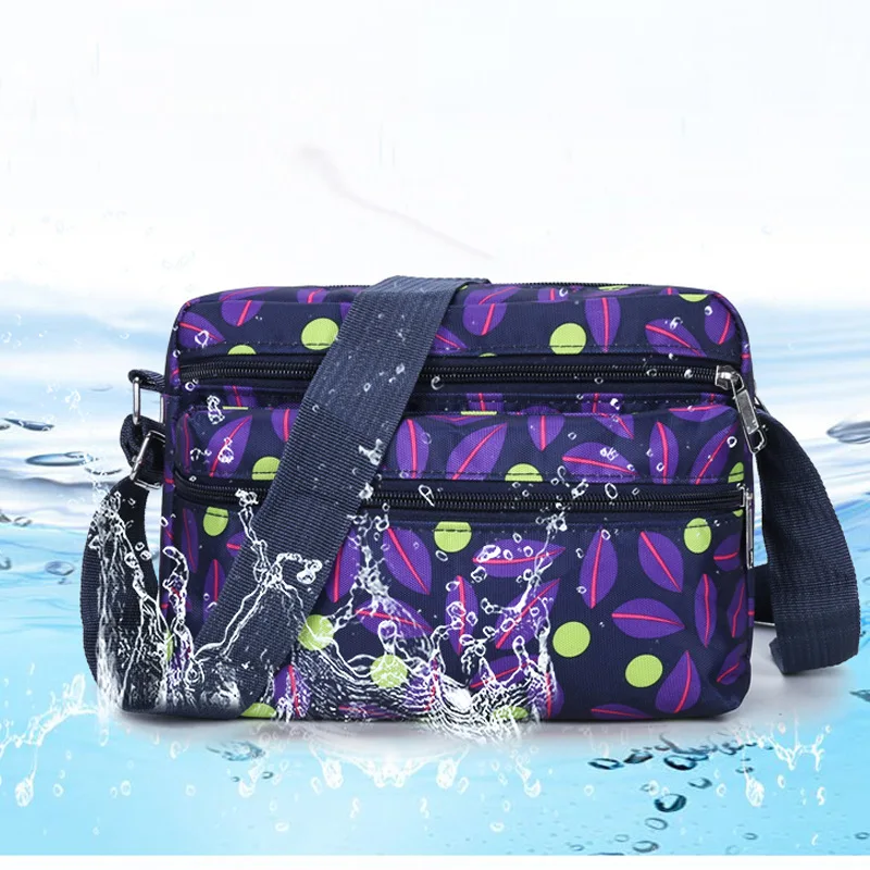

A Large Amount 2019 New Style Korean-style Canvas Flower Shoulder Oblique Bag Wandering Peddler