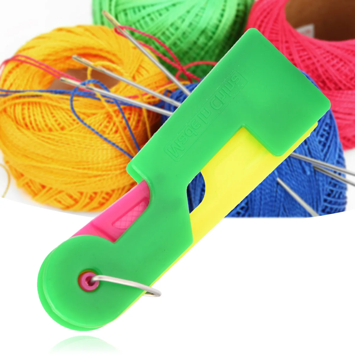 

Elderly Use Automatic Easy Sewing Needle Device Threader Guide Tool Automatic Needle Threader