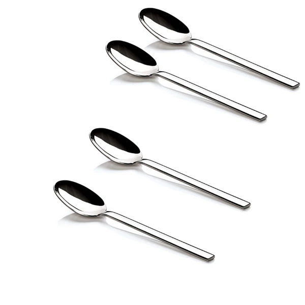 4pcs spoon with box Xiaomi Mijia Huohou стейк ножи ложки вилка нержавеющая сталь столовая посуда бытовые столовые приборы для семьи друзей подарок - Цвет: 4pcs spoon with box
