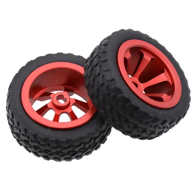 4 шт./лот металл + резиновые шины и колеса для WLtoys 1/28 RC автомобиля K969 K989 K999 P929 4WD
