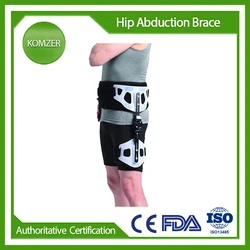 Komzer Hip Abduction Brace,Post Op Hip Protector Stabilizer Compression Support for Joint Pain