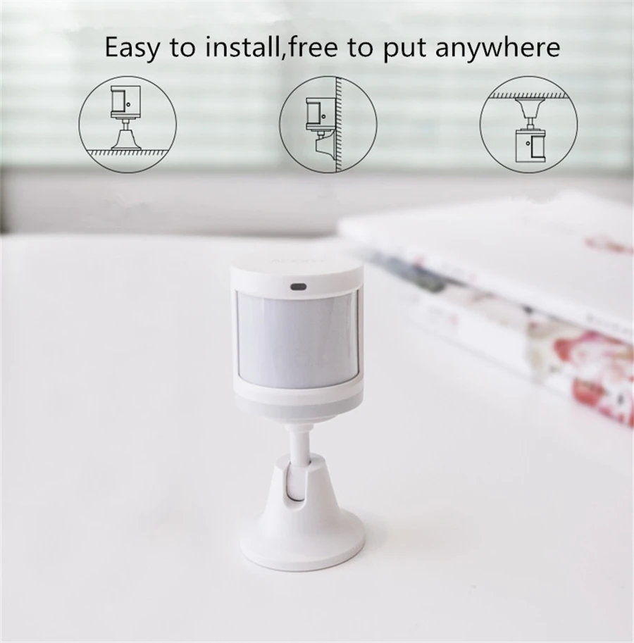 Mi jia Aqara датчик движения умный дом индукция человеческого тела ZigBee соединение для Xiaomi mi система безопасности дома устройство