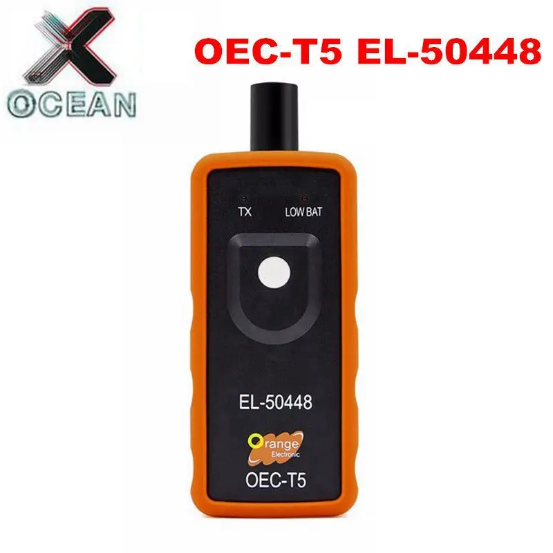 EL-50448 oec-t5 Auto Tire Presure Monitor EL 50448 TMPS for opel EL50448 auto tire TPMS Reset Tool For GM models | Автомобили и