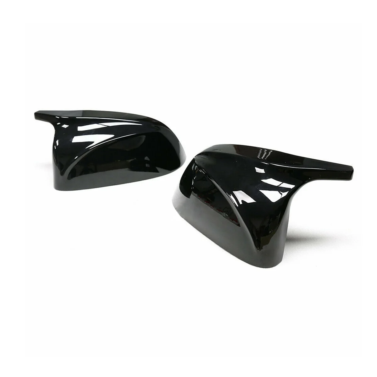 2 шт. глянцевый черный боковые заднего вида зеркало с красивыми рисунками замена для BMW X3 G01 X4 G02 X5 G05 X7 G07 вверх