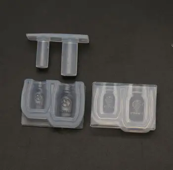 

Handmade Small Size Honey Jar Mold Bottle Pendant UV Resin Casting Mold Miniture Food Play Silicone Mold Jewelry Making