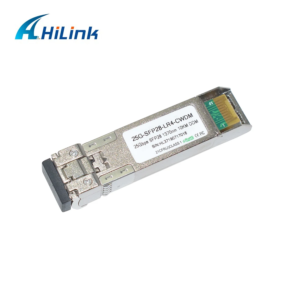 Хорошее качество 25G SFP28 CWDM LR1370nm модуль CWDM sfp достигать 10 км