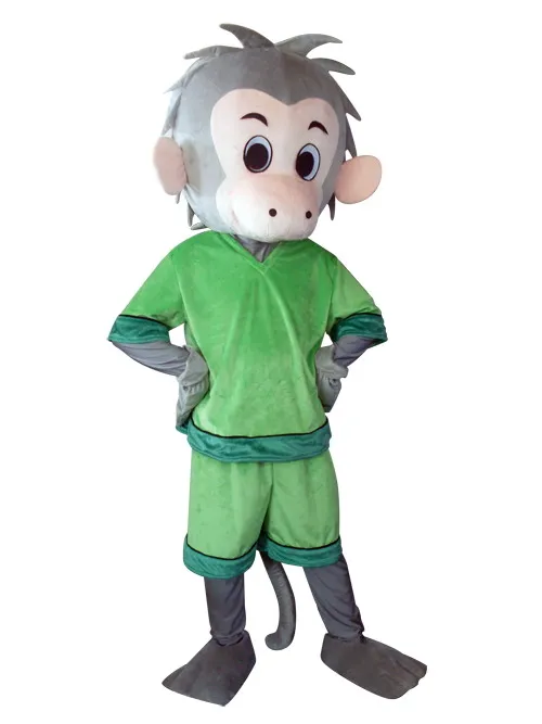 Горячая Распродажа классический вариант специальный серый талисман обезьяны костюм для взрослых на Хеллоуин День Рождения мультфильм