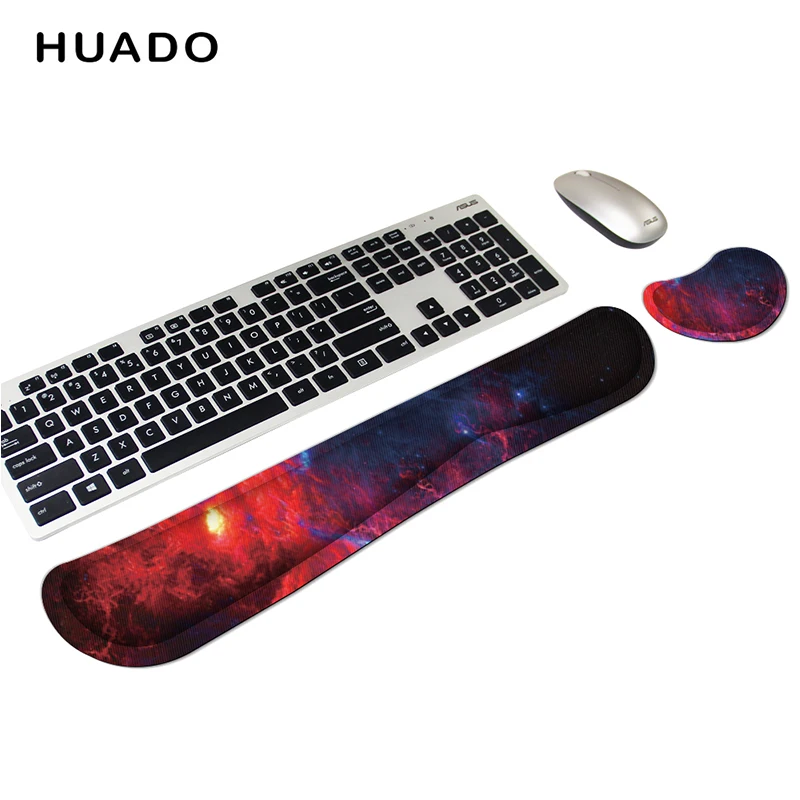 

Keyboard Wrist Rest Pad Wrist Rest Mouse Pad Memory Foam Comfortable Mousepad for Office Gaming