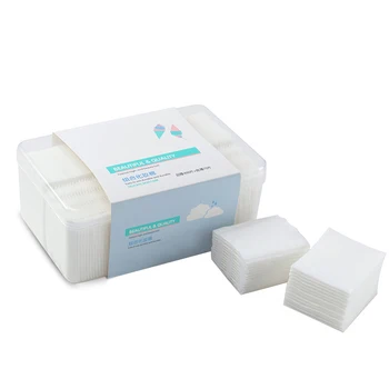 

Cosmetics Disposable Wipes Nail Polish Remover Pads Cleansing Facial Wipes Nonwoven Cotton Pads