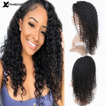 

Lace Frontal Human Hair Wigs Peruvian Lace Frontal Wet & Wave Human Hair Lace Front Wigs Pre Plucked With Baby Hair Black Women