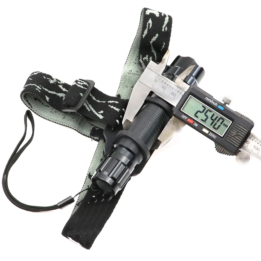 Head Belt Head Strap Mount Holder Headband for Diameter 24mm to 28mm 18650 26650 Headlight Flashlight Lamp Torch lamp 1 pc