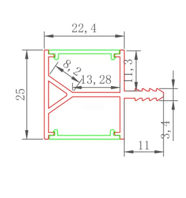 US $565.00 Free Shipping Custom aluminium channel alloy profiles housing for factory catalog prices in china aluminium extrusion Profile