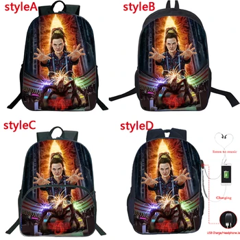 

Newest 4 Styles Stranger Things Backpack Boys Girls School Bag Kids Bookbag Students Back to School Backpack Teens Rucksack Gift