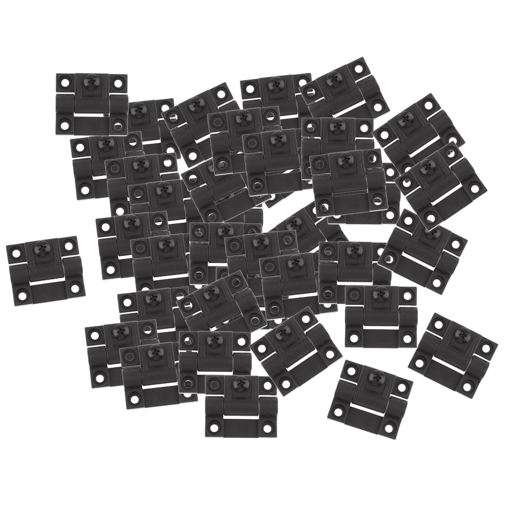 80x Torque Hinge Position Control Replacement for Southco E6-10-301-20 (Black)