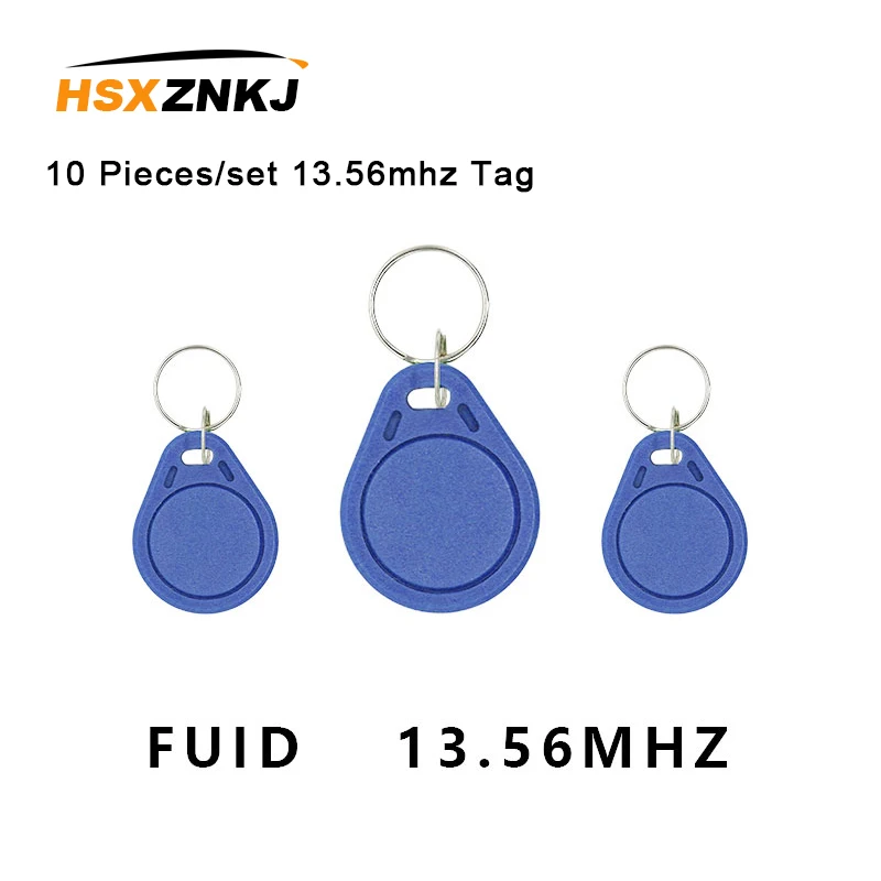 10 шт./компл. 13 56 МГц Fuid Card Rfid Close Keychain Token Key Copy Clone Tag One time Uid сменный блок 0