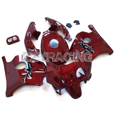 As Photo Shown Выполните Обтекатели Наборы для Honda CBR250RR MC22 1990 1991 1992 1993 1994 CBR250RR MC22 впрыска ABS Пластик кузов красное вино - Цвет: As Photo Shown