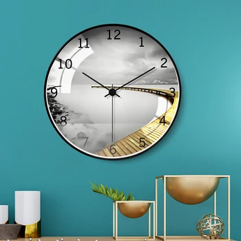 

Nordic Modern Design Wall Clock Home Silent Quartz Children Minimalist Wall Clock Modern Creative Wand Klok Home Watch JJ60WC