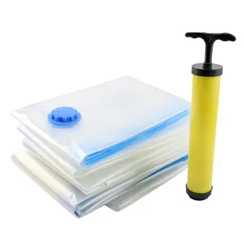 

Various Specifications Can Be Customized Vacuum Compression Bag Comforter Clothes Storage Bag Transparent