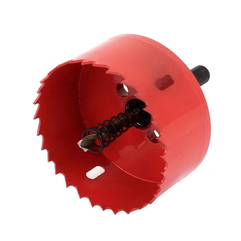 

GTBL Wood, iron, 75 mm diamond tooth bimetallic hole cutter drill \ red