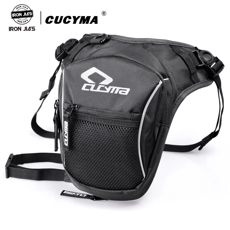 

CUCYMA Motorcycle Drop Leg Bags Nylon Outdoor Casual waist Bag Motorcycle Fanny Pack Cell Phone Case Waist Bags Oxford Bag