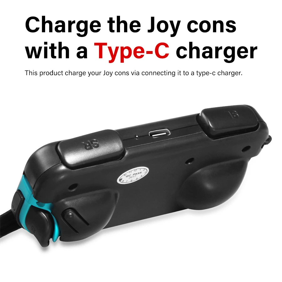 New TNS-900 Mini Charging Grip Charger Dock for Switch Joy-Con Controller Charger Dock