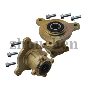 

17mm Front Wheel Rim Bearing Hub DIY Quad Bike Go-Kart ATV Parts Disc Brake Wheel Hub Flange Seat Quad Buggy 4 Wheeler