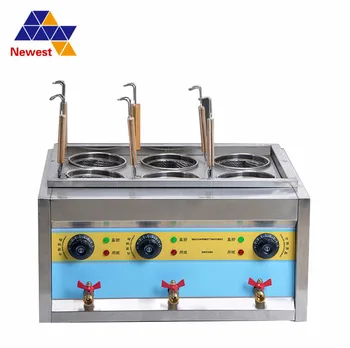 

Cooker With Cabinet Noodle Cooker/Counter Top Noodle Cooker/Commercial Six Heads Electric Noodle Cooker