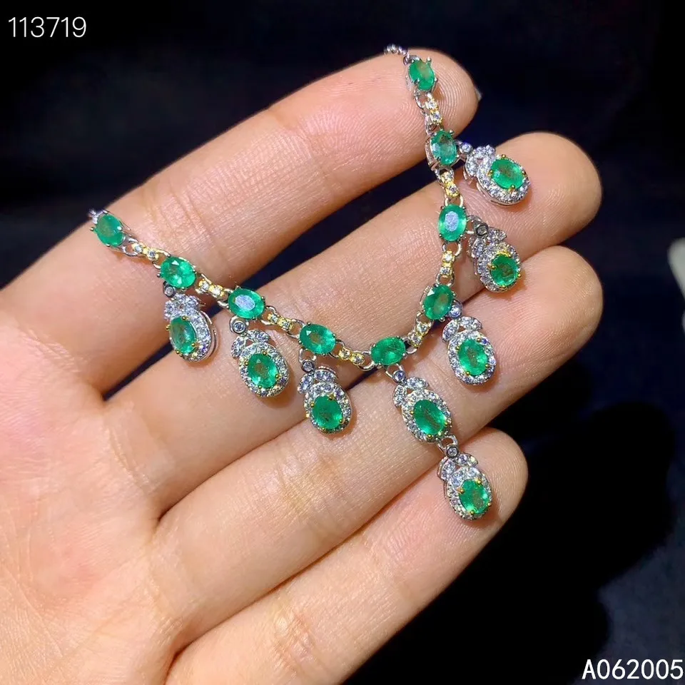 KJJEAXCMY изящное ювелирное изделие из стерлингового серебра 925 пробы
