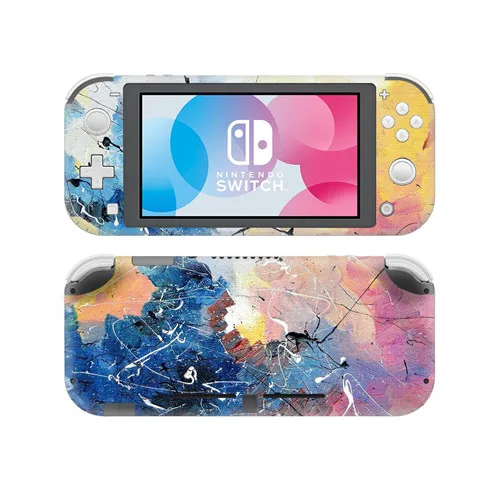Игровая наклейка Splatoon 2 Кожа Наклейка для nintendo Switch Lite консоль и контроллер переключатель легкий протектор виниловая наклейка - Цвет: YSNSL0496