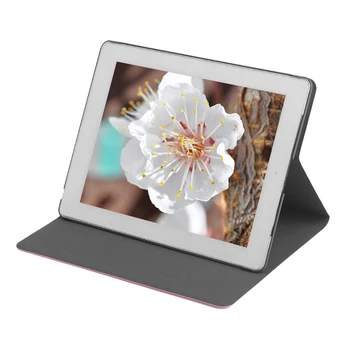 

Fashionable PU Leather Smart Tablet Cover Flip Type Solid Color Tablet Protective Case Cover Suitable For Ipad 2/3/4