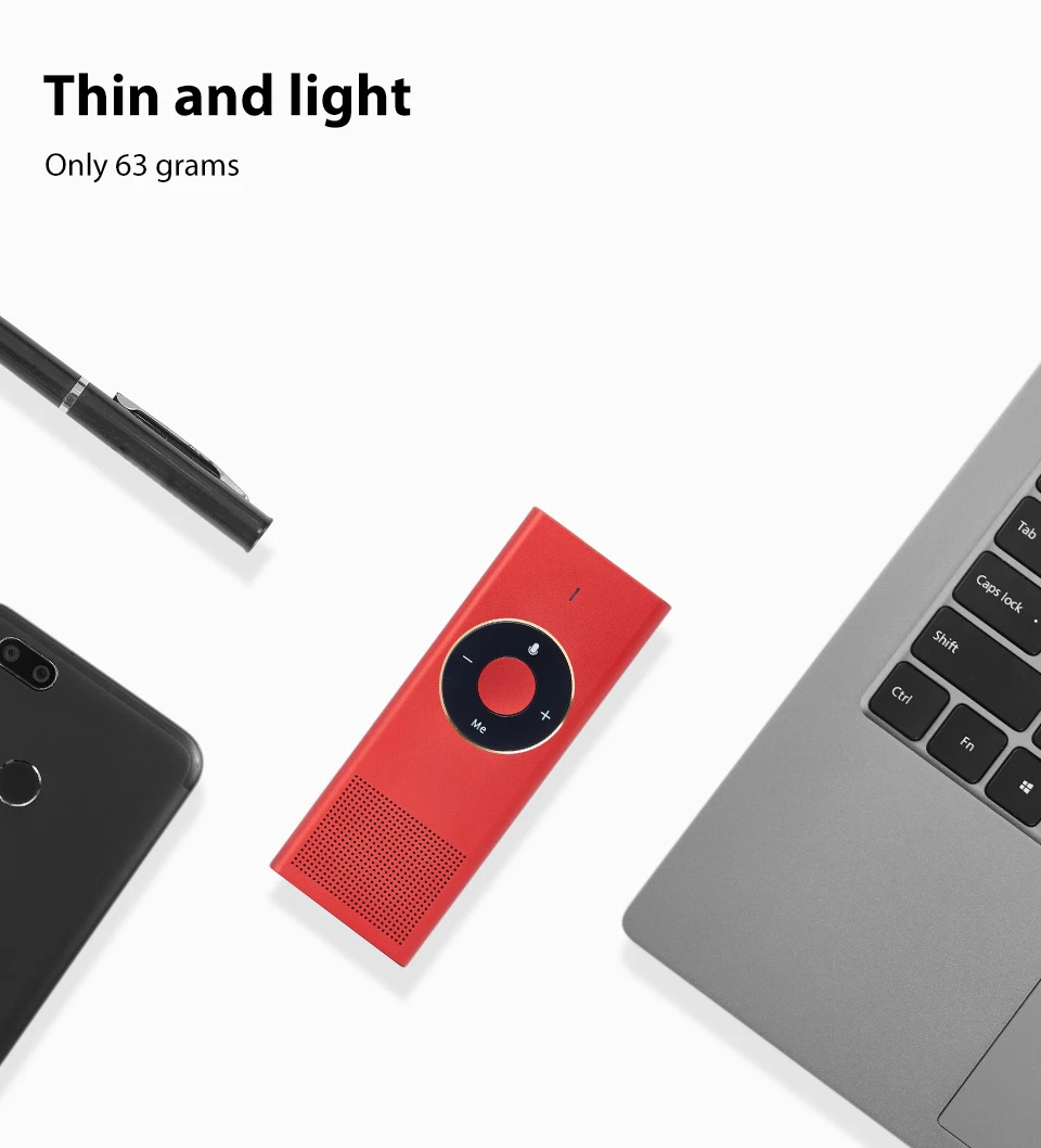 The latest Xiaomi mijia translator Pro travel research work 15 languages Microsoft translation engine 7 days standby 8H translat (11)