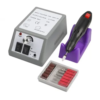 

20000 Rpm Pro Electric Nail Drill Machine Apparatus For Manicure Pedicure With Cutter Nail Drill Art Machine Kit Nail Tool