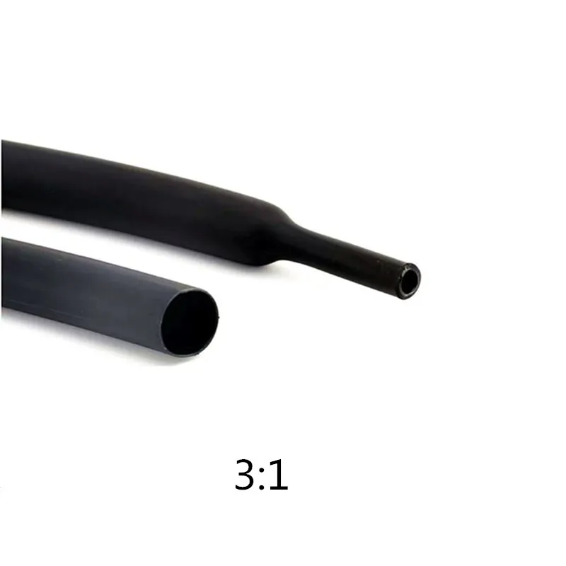 3/4" 3:1 Ratio Heat Shrink Tubing Wire Connection Inner Hot Melt Adhesive 45ft 
