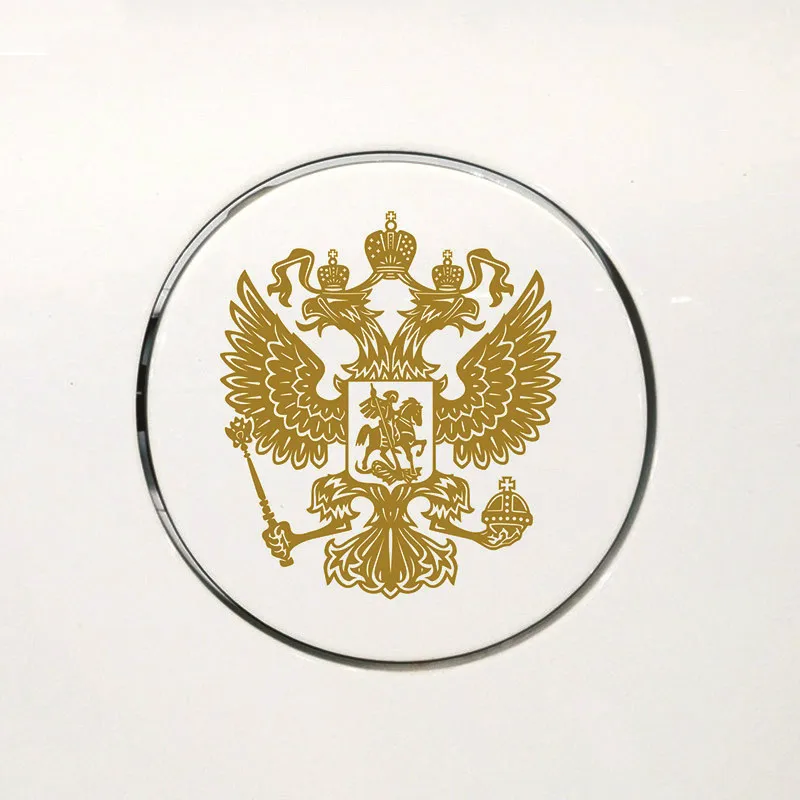 

Creative Coat of Arms Russia Federation National Auto Car Sticker Cover Scratches Waterproof PVC 11.5 X 11.5 Cm