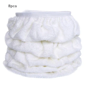 

8PCS set Polishing Pad 9-10 Inch Bonnet Orbital Buffer Cover Soft Delicate