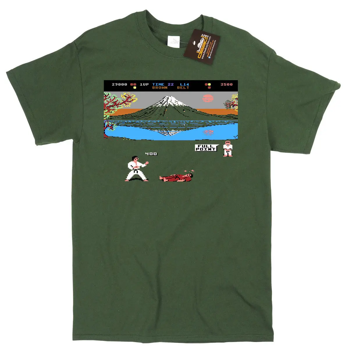 International Karate inspired Game T-shirt - Commodore 64 Spectrum Gaming C64 Cool Casual pride t shirt men Unisex Fashion |